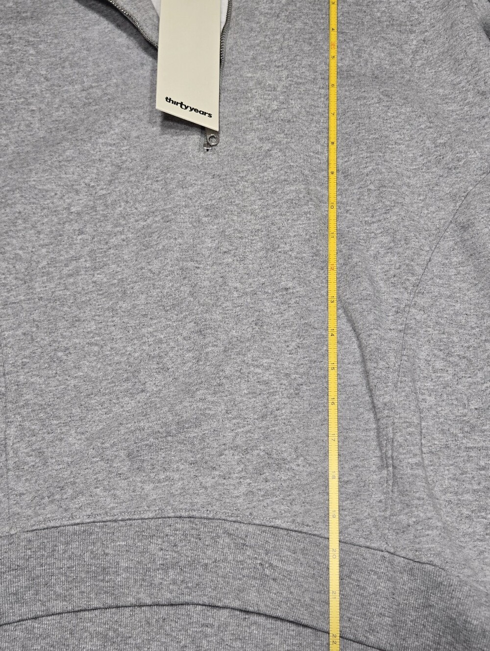 Thirty Years Range Quarter Zip - Size 2X - 100% Cotton - Picture 9 of 12